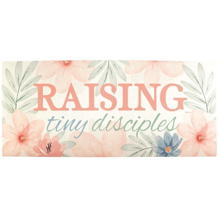 Dicksons Doormat Insert Raising Tiny Disciples DMI-1083